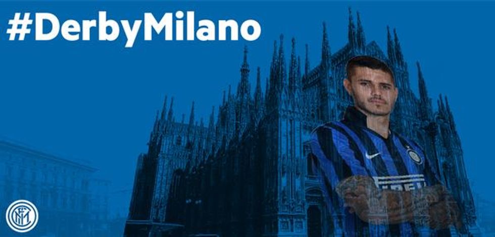 Inter e Milan insieme per promuovere il #derbyMilano