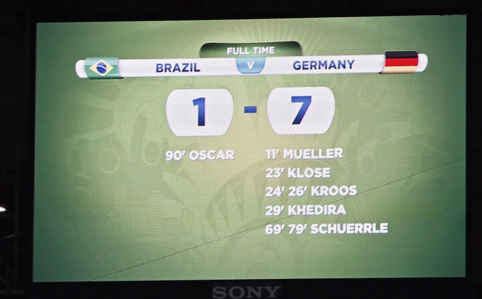 Germania show: Brasile, resa umiliante!