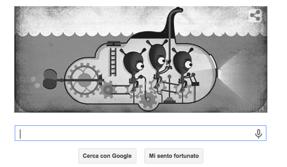 Google: un doodle per il mostro di Loch Ness