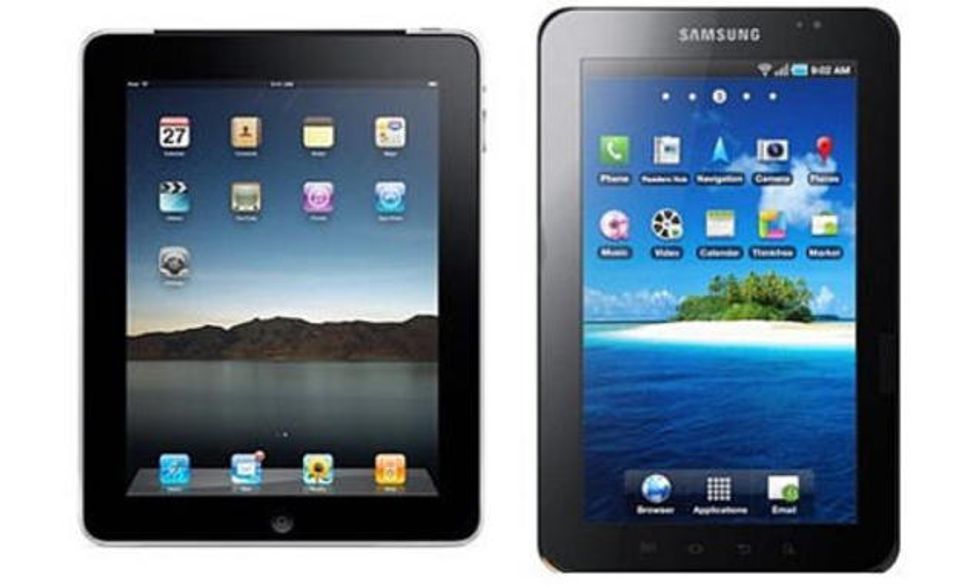 iPad contro Galaxy Tab: rettifica di Apple sul sito britannico