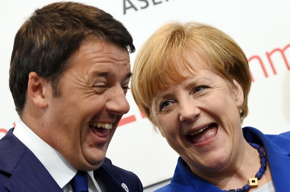 Italia-Germania, la partita si gioca sul tasso zero