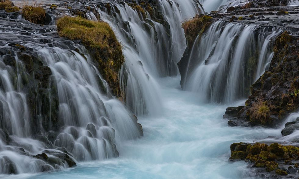 La cascata di Bruarfoss, Islanda