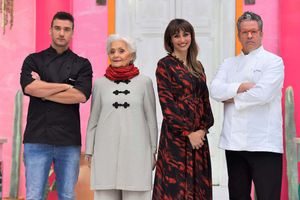 Bake Off 2017 Damiano Carrara, Clelia d'Onofrio, Benedetta Parodi, Ernst Knam