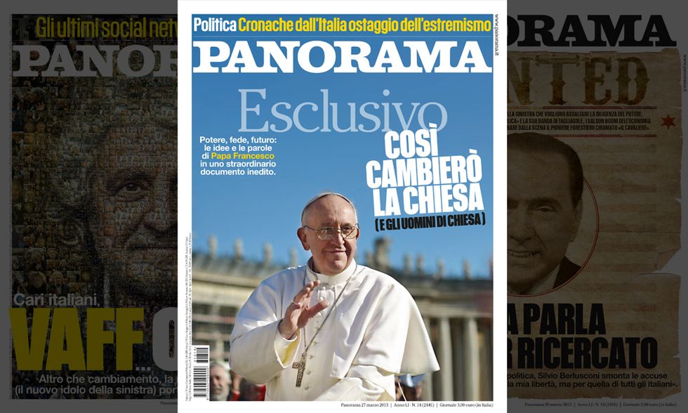 Esclusivo - Papa Francesco su Panorama: "Così cambierò la Chiesa"