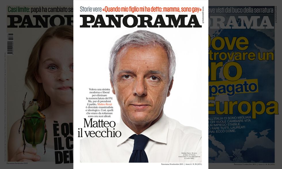 Panorama: Matteo Renzi, il vecchio
