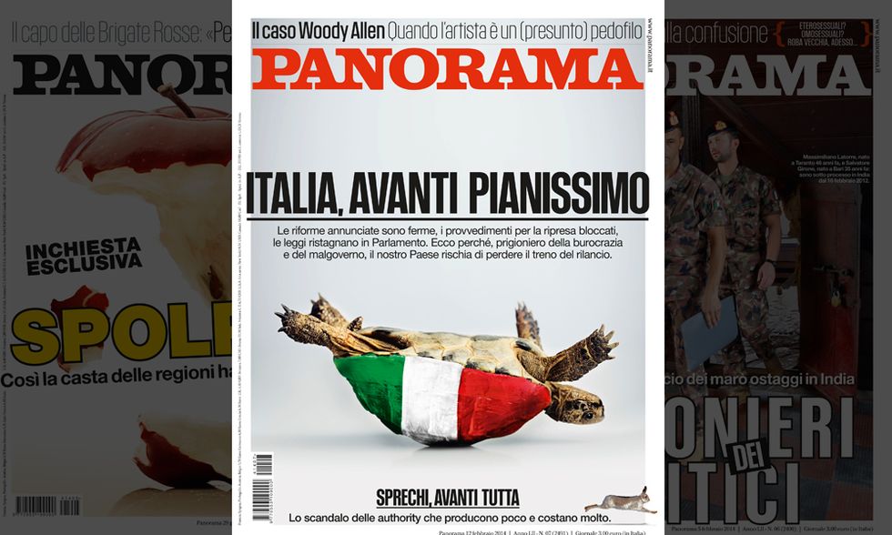 Panorama: Italia, avanti pianissimo