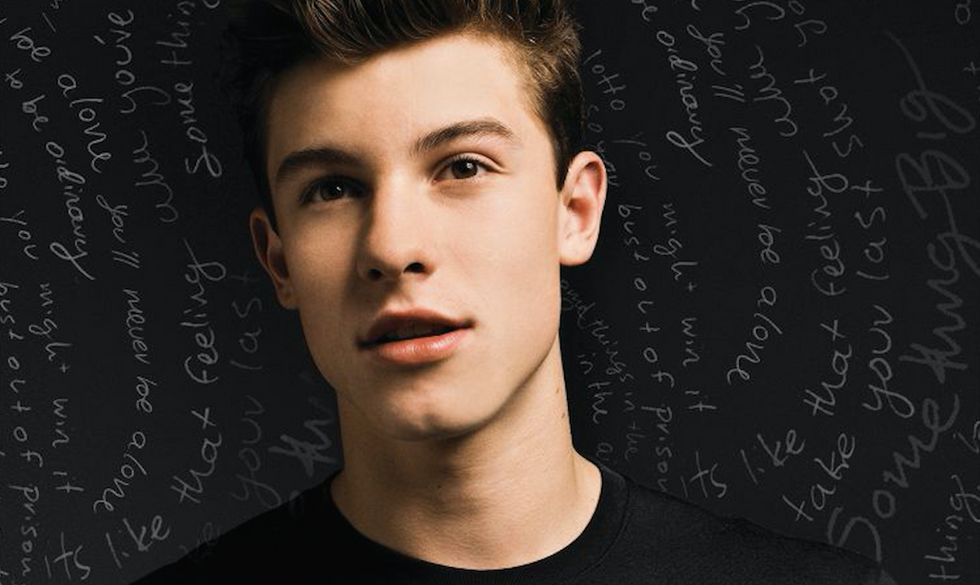 La copertina di "Handwritten", il disco di debutto di Shawn Mendes