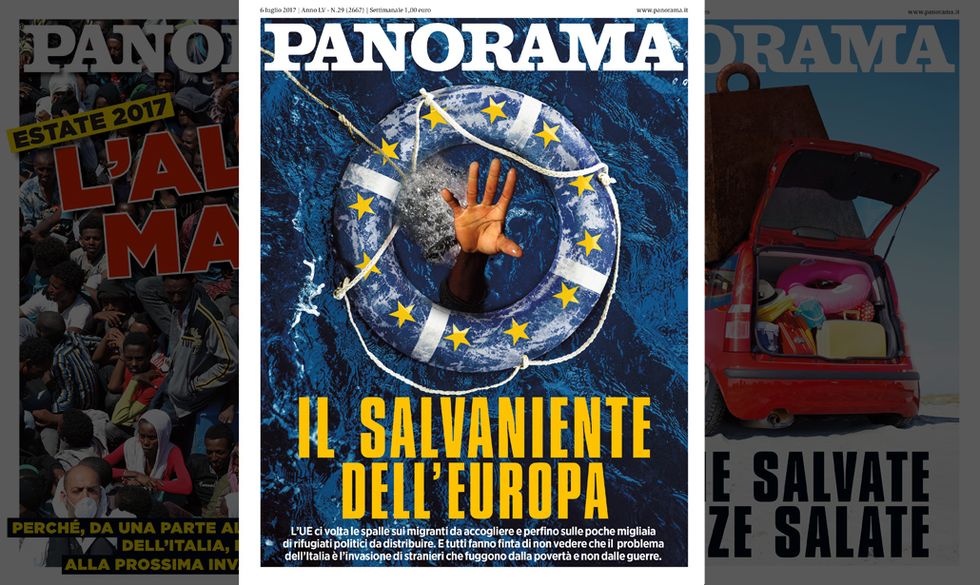 La copertina di Panorama n.29/2017