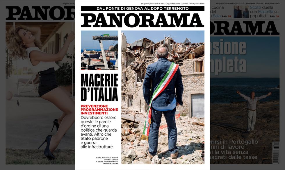 Macerie d'Italia: dal ponte di Genova al dopo terremoto