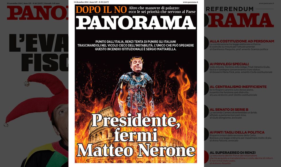 Presidente, fermi Matteo Nerone