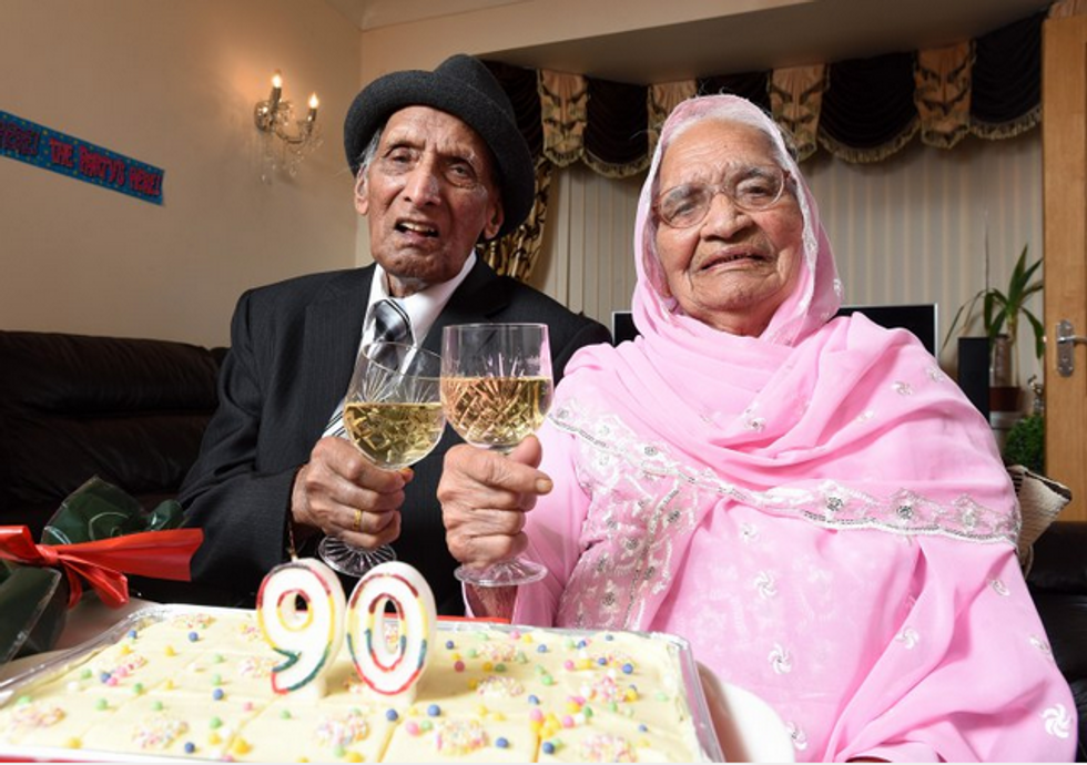 La coppia più "vecchia" del mondo