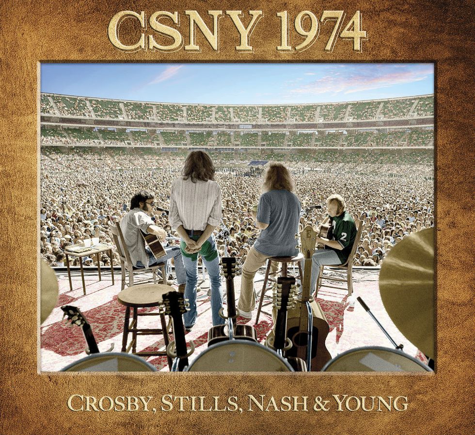 Esce "CSNY 1974", il leggendario live album di Crosby, Stills, Nash & Young