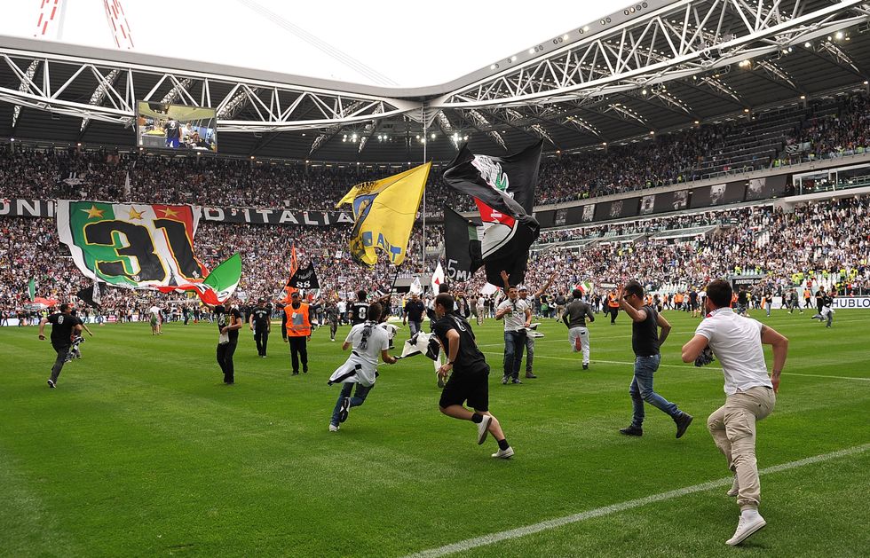 Juventus, le immagini della festa scudetto