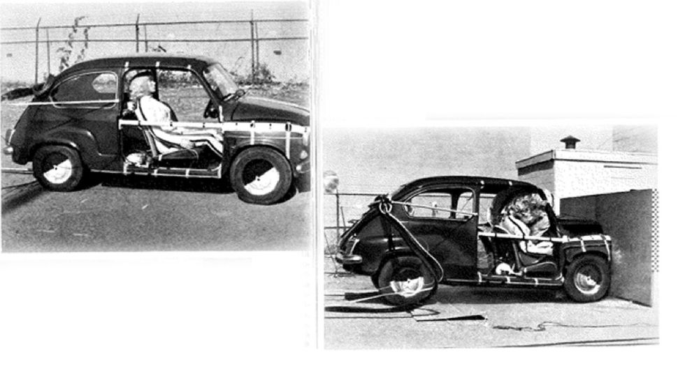 1968: a Torino scoppia il "cuscino all'azoto", il test sul primo airbag