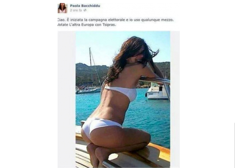 Il giusto bikini di Paola Bacchiddu