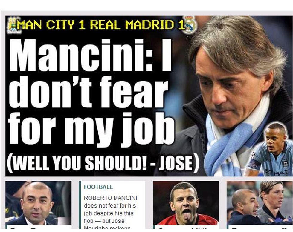 Roberto Mancini e la maledizione della Champions League