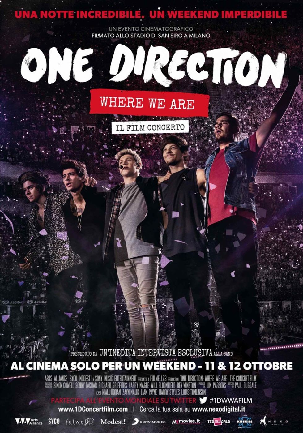 One Direction, il film del concerto