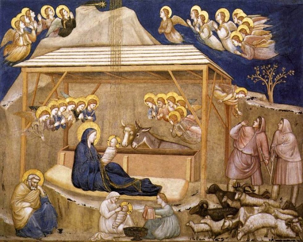 Il Natale di Francesco, Giotto e Bergoglio