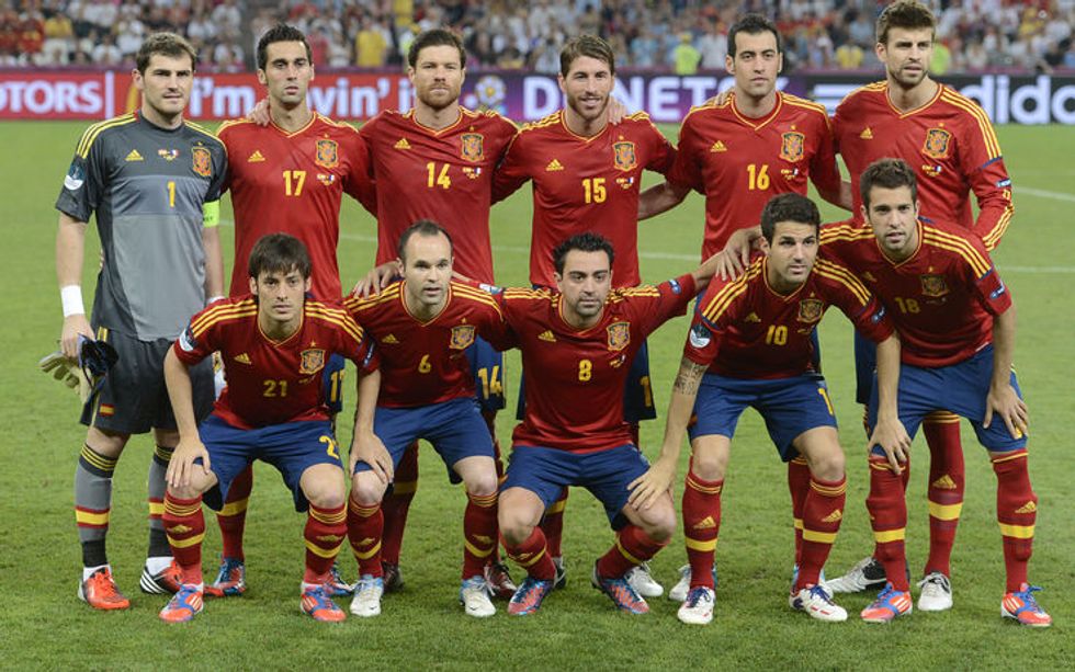 Gruppo B: la Spagna