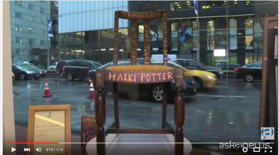 La sedia di Harry Potter