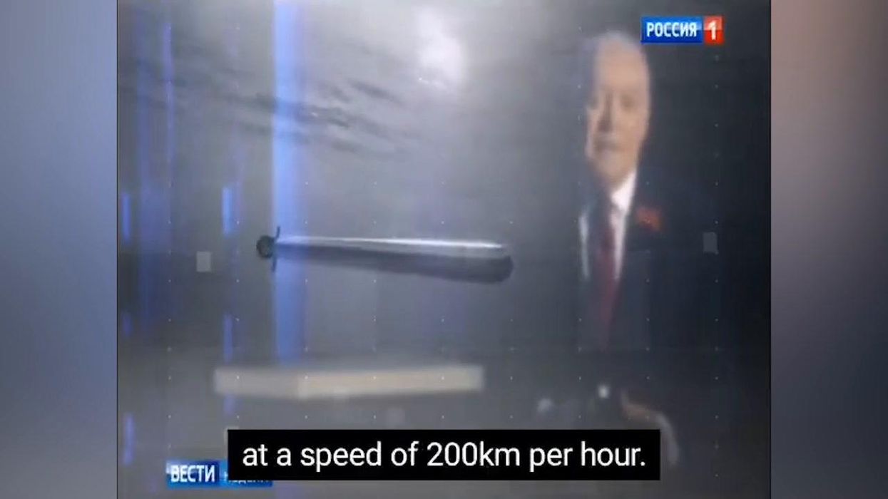 La Tv russa minaccia la Gran Bretagna: "Con il Poseidon potremmo cancellarla per sempre"| Video