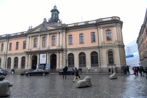 L'Accademia di Svezia a Stoccolma