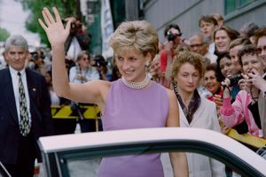 Lady Diana in visita in Australia nel 1996