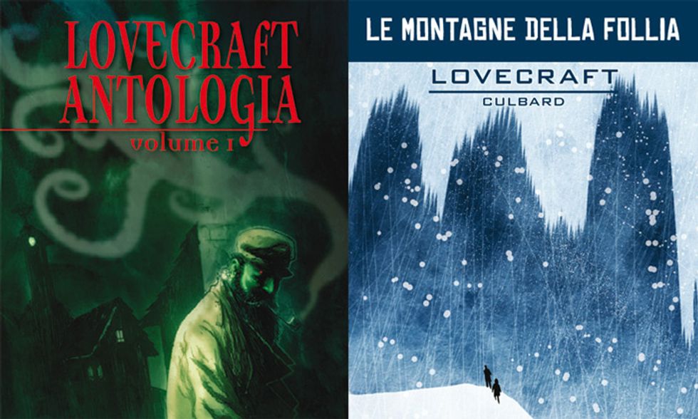 'Lovecraft Antologia' e 'Le montagne della follia': classici dell'orrore a fumetti