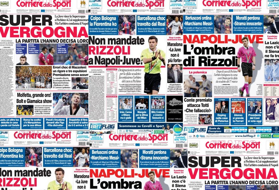 Veleni su Napoli - Juventus, gli azzurri non vogliono Rizzoli