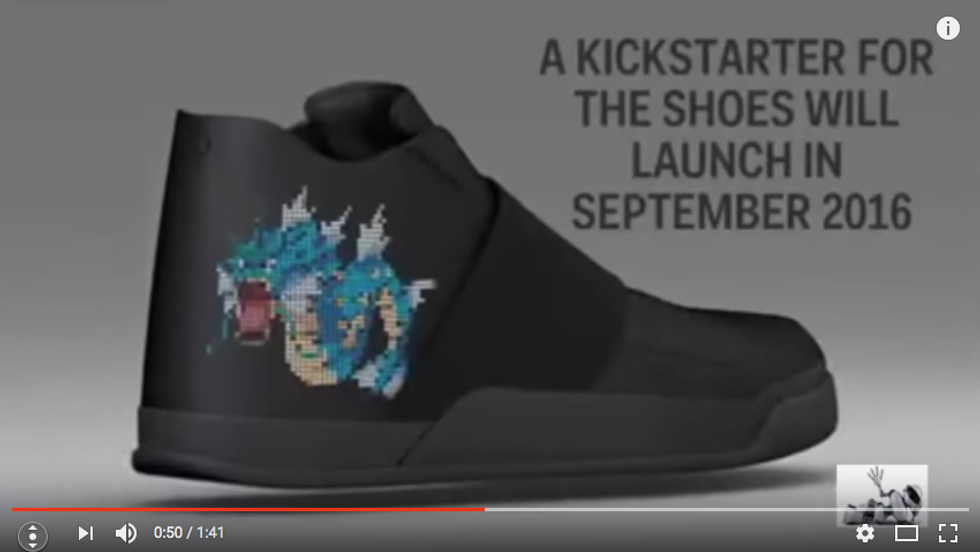 Le scarpe che aiutano la caccia ai Pokémon