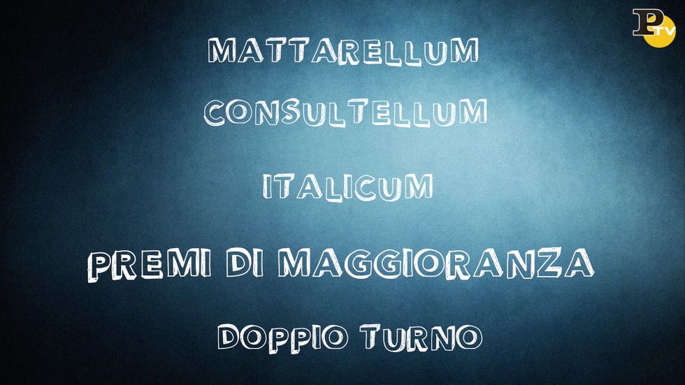 legge elettorale cosa prevede come funziona mattarellum cnsultellum italicum