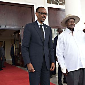 Presidente Uganda Yoweri Kaguta Museveni Presidente Ruanda Paul Kagame