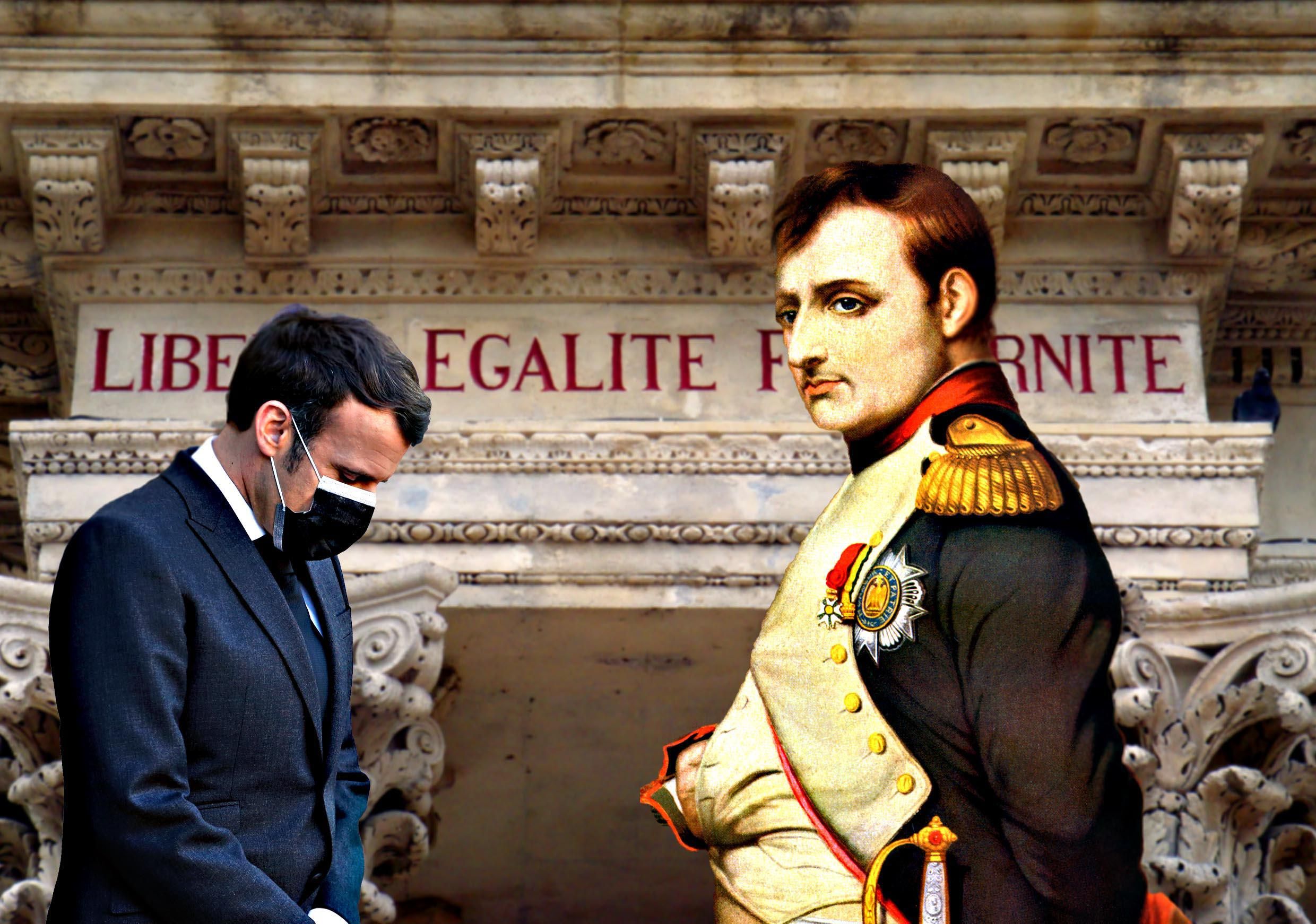 Emmanuel Macron Napoleone Bonaparte
