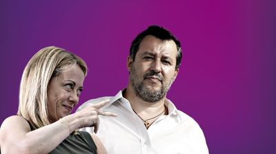 ​Giorgia Meloni e Matteo Salvini