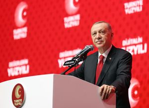 Recep Tayyip Erdoğan presidente Turchia