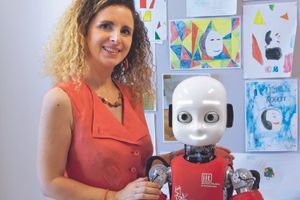 ​Alessandra Sciutti, IIT Genova, robot iCub