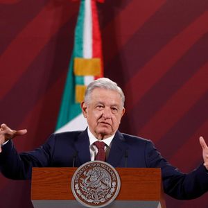 ​il presidente del Messico Andrés Manuel López Obrador