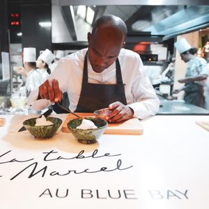 ​chef Marcel Ravin ristorante Blue Bay hotel Monte-Carlo Bay & Resort