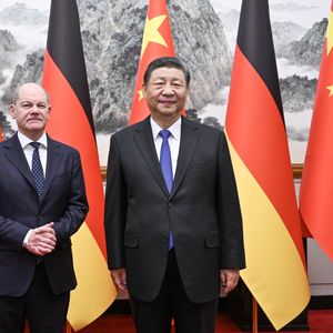 ​Olaf Scholz, Xi Jinping