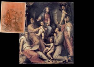 ​Pontormo: Pala Pucci (Madonna con Bambino e santi- 1518)