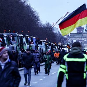 ​proteste, contadini, Germania, trattori