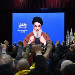 leader di Hezbollah, Hassan Nasrallah
