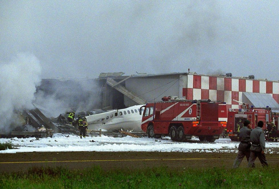 linate 8 ottobre 2001 incidente aereo