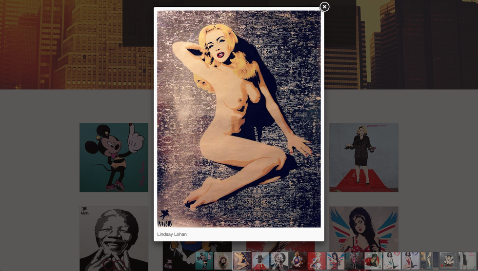 Lindsay Lohan nuda come Marilyn Monroe