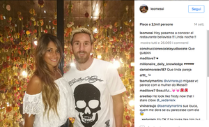 Lionel Messi e Antonella Roccuzzo