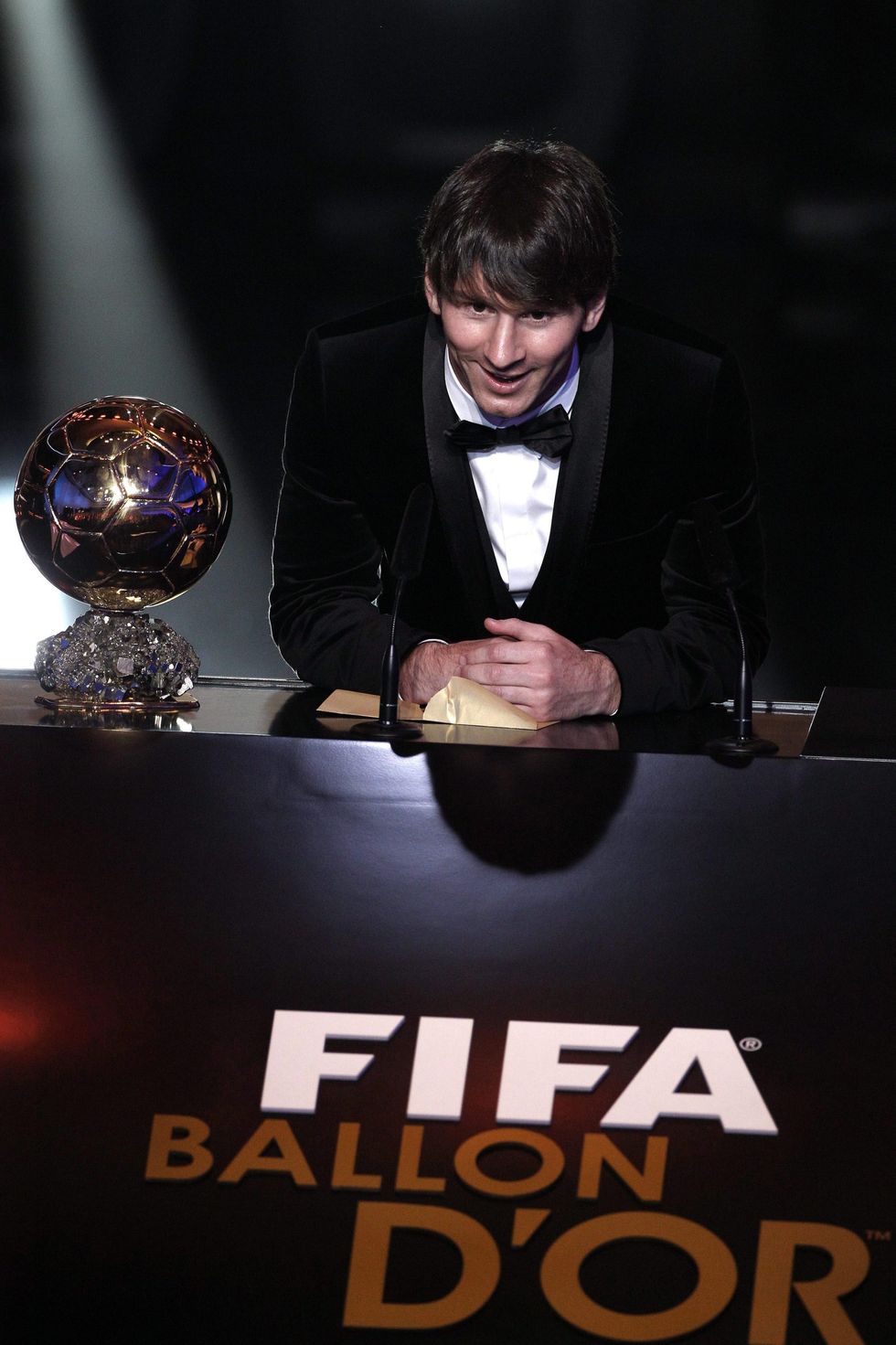 Messi, pallone d'oro da record