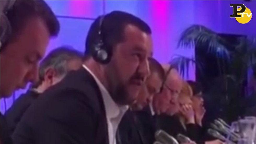 Lite tra Salvini e il Ministro degli esteri del Lussemburgo video