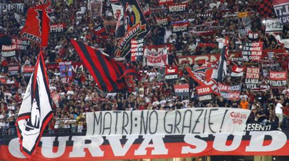 Milan, il Barone: "Ecco perché la Curva non vuole Matri"