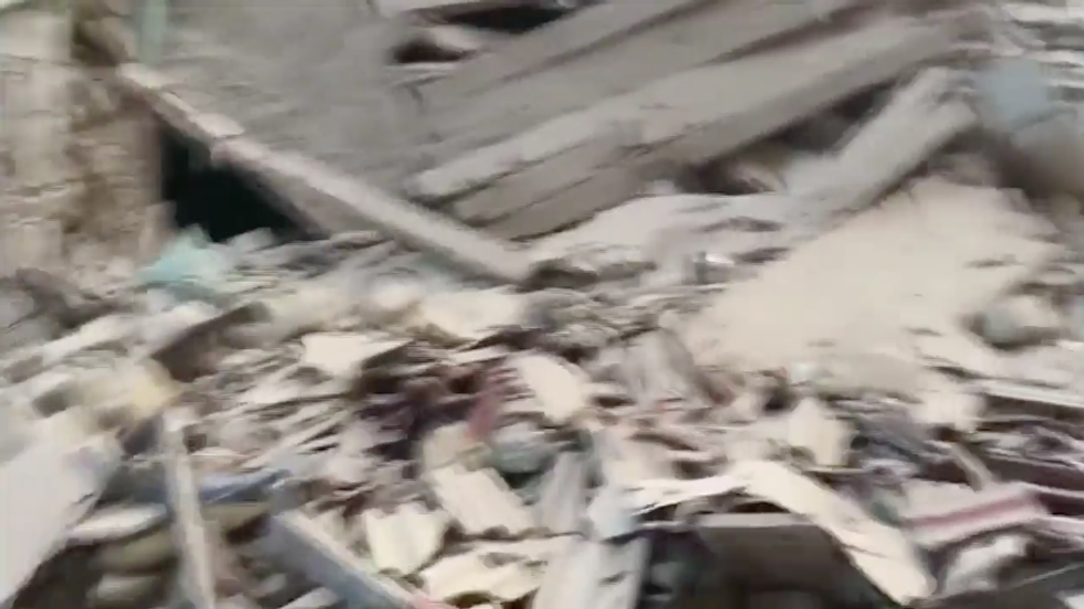 macerie terremoto amatrice video giorno