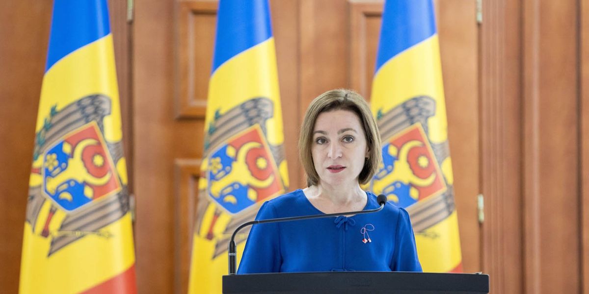 Maia Sandu, presidente della Moldavia